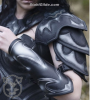 Female leather armor